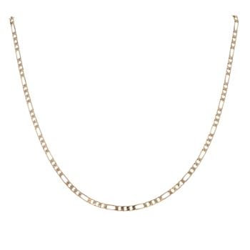 9ct Yellow Gold Figaro Chain 18"