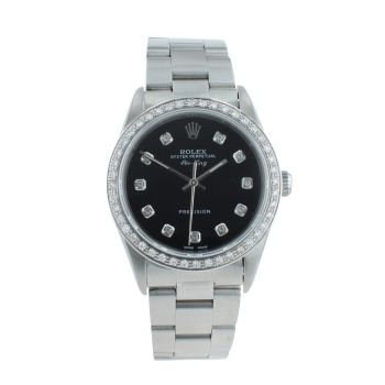 Rolex Custom Air-King Pre Owned Watch Ref 14010