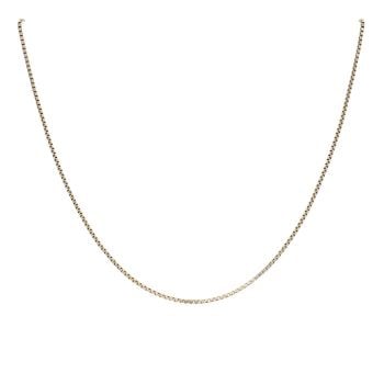 9ct Yellow Gold Box Chain 16"