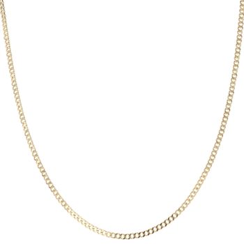 9ct Yellow Gold Curb Chain 20"