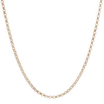 9ct Yellow Gold Belcher Chain 18"