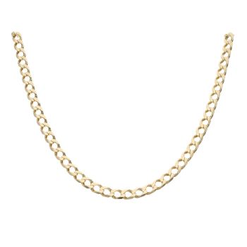 9ct Yellow Gold Curb Chain 26"