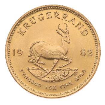 1982 1oz South Africa Krugerrand Coin