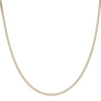 9ct Yellow Gold Curb Chain 16"