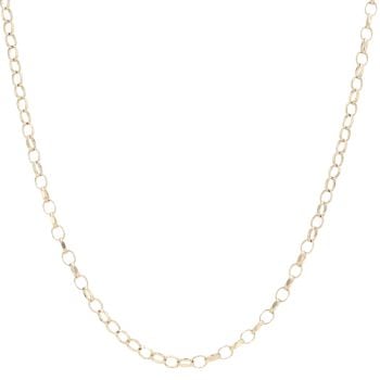 9ct Yellow Gold Belcher Chain 18"