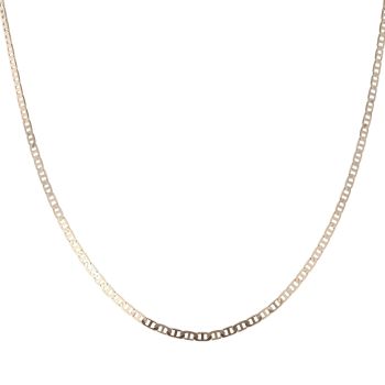 9ct Yellow Gold Anchor Chain 16"