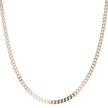 9ct Yellow Gold Curb Chain 20"