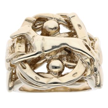 9ct Yellow Gold Horseshoe Ring