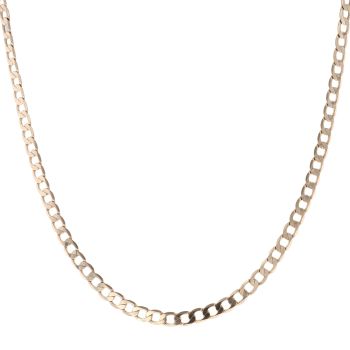 9ct Yellow Gold Curb Chain 20"