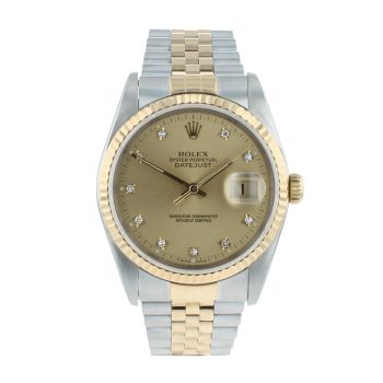 Rolex Datejust Pre Owned Watch Ref 16233
