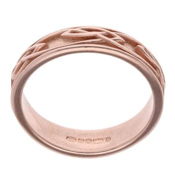 9ct Rose Gold Clogau Annwyl Band 4.5mm