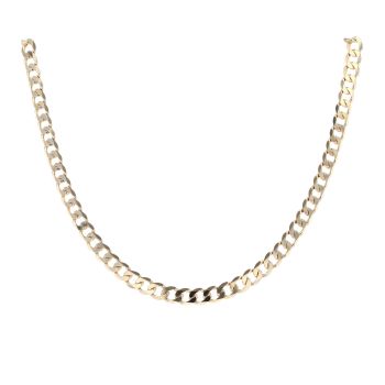 9ct Yellow Gold Curb Chain 24"