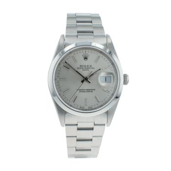 Rolex Oyster Perpetual Date Pre Owned Watch Ref 15200