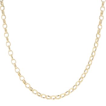9ct Yellow Gold Belcher Chain 22"