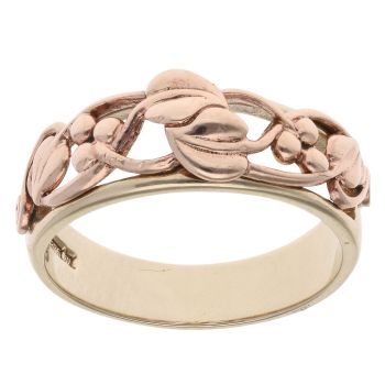 9ct Yellow And Rose Gold Clogau Tree Of Life Ring