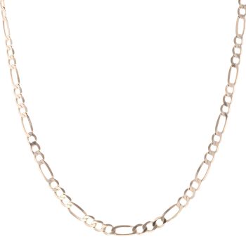 9ct Yellow Gold Figaro Chain 18"