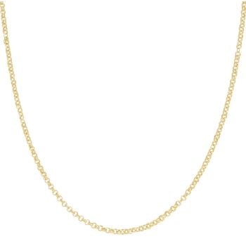 18ct Yellow Gold Belcher Chain 24"