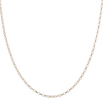 9ct Rose Gold Belcher Chain 24"
