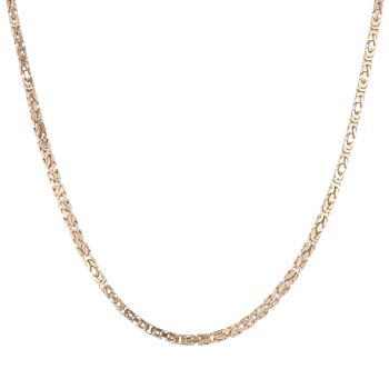 9ct Yellow Gold Byzantine Chain 24"