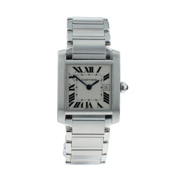 Cartier Tank Francaise Pre Owned Watch Ref 2465