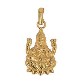 22ct Yellow Gold Lakshmi Pendant