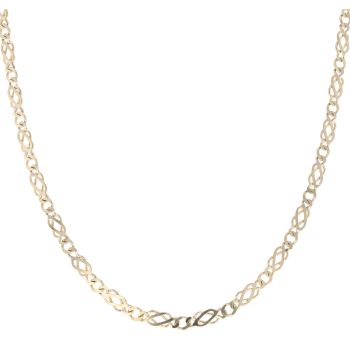 9ct Yellow Gold Celtic Chain 18"