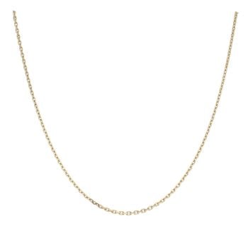9ct Yellow Gold Fancy Link Chain 16"