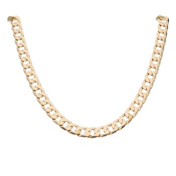 9ct Yellow Gold Curb Chain 20"
