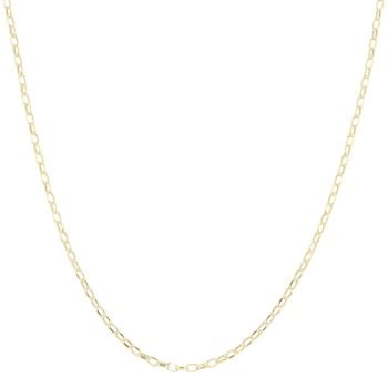 9ct Yellow Gold Oval Belcher Chain 20"
