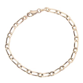 9ct Yellow Gold Fancy Bracelet 7"