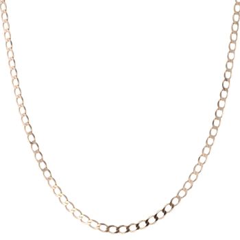 9ct Yellow Gold Curb Chain 24"