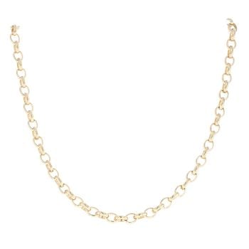 9ct Yellow Gold Belcher Chain 20"