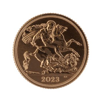 2023 Charles III UK Half Sovereign Coin