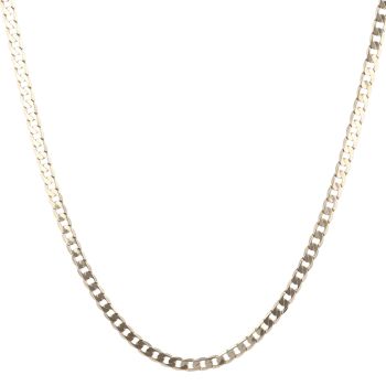 9ct Yellow Gold Curb Chain 20"