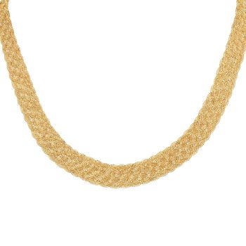 22ct Yellow Gold Flat Chotli Chain 16"