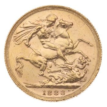 1888 Victoria Full Sovereign Coin