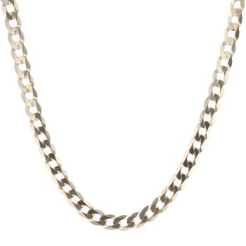 9ct Yellow Gold Curb Bracelet 7.5"