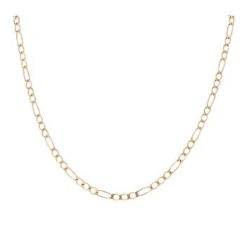 9ct Yellow Gold Figaro Chain 20"