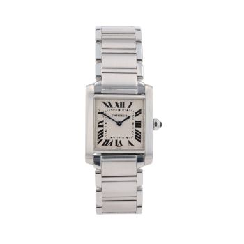 Cartier Tank Francaise Pre Owned Watch Ref 2301