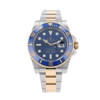 Rolex Submariner 'Bluesy' Pre Owned Watch Ref 116613LB