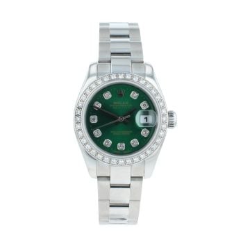 Rolex Custom Datejust Pre Owned Watch Ref 179160