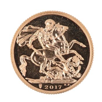 2017 Elizabeth II Full Sovereign Coin
