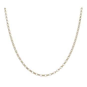 9ct Yellow Gold Belcher Chain 18"