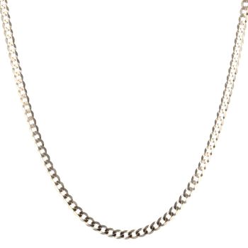 9ct Yellow Gold Curb Chain 20"