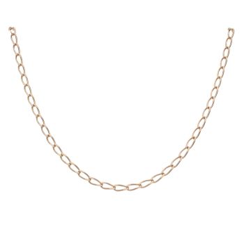 9ct Yellow Gold Curb Chain 24"