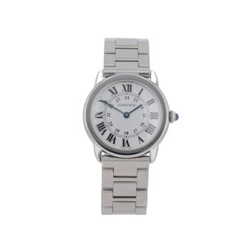 Cartier Ronde Solo Pre Owned Watch Ref 2933