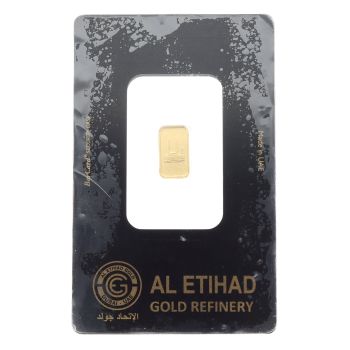 1g Al Etihad Ingot Sealed