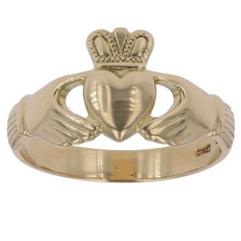 18ct Yellow Gold Claddagh Ring