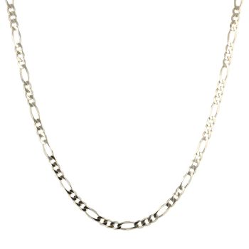 9ct Yellow Gold Figaro Chain 24"