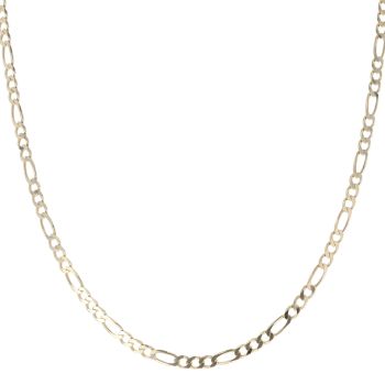9ct Yellow Gold Figaro Chain 20"